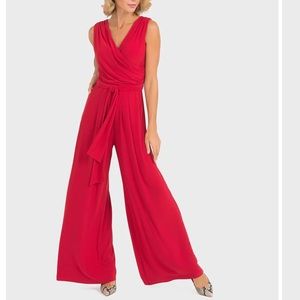 Red Jumpsuit - Joseph Ribkoff